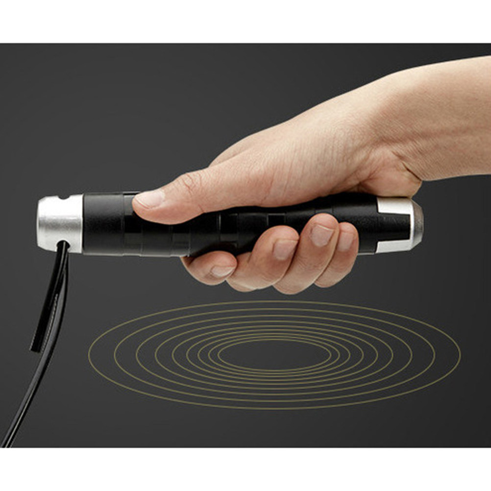 Black Steel Cable Jump Rope Be - Jump Rope Speed Bearing 评论和价格