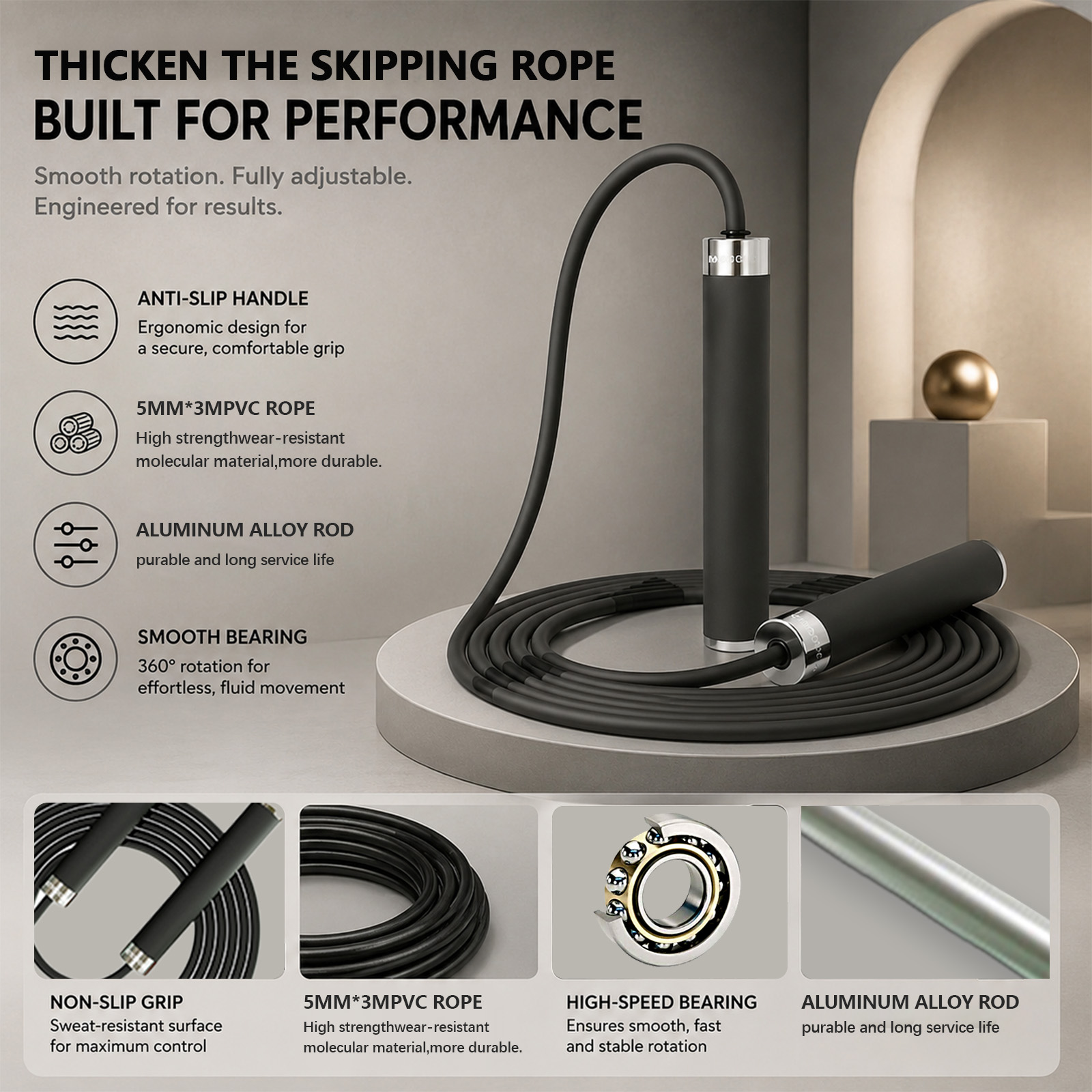 Boxing Jump Rope Sport Exercis - Skipping Rope Pvc 评论和价格