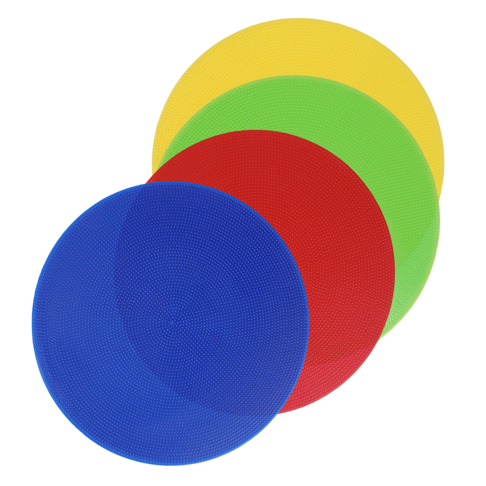4Pcs PVC Round Flat Disc Marke - Speed Agility Dots 评论和价格